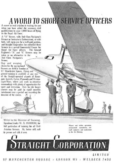 Courses Prints: Straight Aviation Flying Training & Correspondence Courses