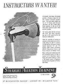 Instructors Prints: Straight Aviation Recruitment - Flying Instructors