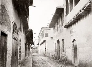 Damascus Prints: Straight Street, Damascus, Syria, c. 1870 s