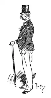 In the Strand, London - A Gentleman
