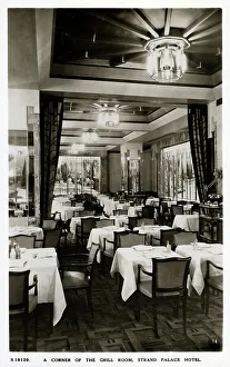 Angular Prints: The Strand Palace Hotel, London - The Art Deco Grill Room