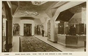 Chic Collection: The Strand Palace Hotel, The Strand, London - Art Deco Foyer