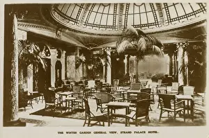 Rotunda Prints: The Strand Palace Hotel, The Strand, London - Winter Garden
