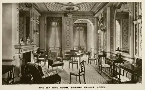 Desks Prints: The Strand Palace Hotel, The Strand, London - Writing Room