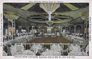 Cascades Prints: The Strand Roof Cascades, New York