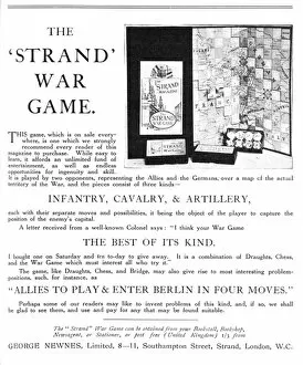 Chess Gallery: The Strand War Game - WW1 board game