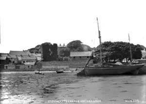 Strangford Prints: Strangford Castle and Harbour