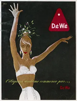 Strapless Bra Advert / 50S