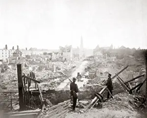 1871 Prints: Strasbourg, France, Franco-Prussian War, 1871