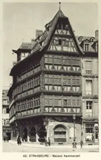 Cathedrale Prints: Strasbourg - Maison Kammerzell