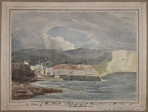 Strata on the shore of Folkestone