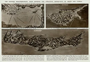 Strategy Gallery: Strategic importance of Crete and Cyprus by G. H. Davis