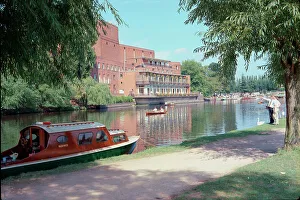 Stratford-upon-Avon - Royal Shakespeare Theatre, River Avon