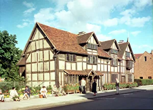 Birthplace Prints: Stratford-upon-Avon - Shakespeare's Birthplace