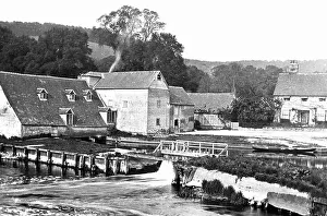 Streatley Prints: Streatley Mill, River Thames