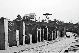 Street of Abundance, Pompeii, Italy, Victorian period