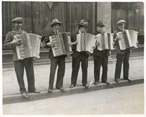 Nostalgia Collection: Street Accordionists