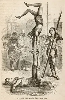 Acrobat Prints: Street Acrobats