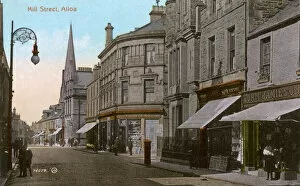 Alloa Gallery: Mill Street, Alloa, Scotland