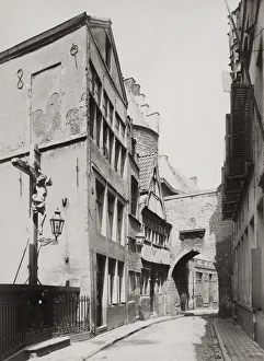 Street in Antwep, Anvers, Belgium