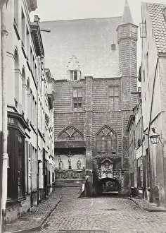 Street in Antwep, Anvers, Belgium
