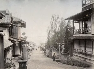 Street at Atami, Japan