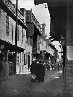 Iraqi Gallery: A street in Baghdad, Iraq