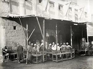Street cafe, Cairo Egypt