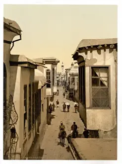 The street called straight, Damascus, Holy Land, (i. e. Syria