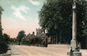 Yeovil Prints: Street & Church, Martock, Somerset