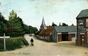 Regis Prints: Street & Church, South Bersted, Sussex