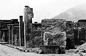 Consul Collection: Street of the Consul, Pompeii, Italy, Victorian period