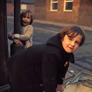 On The Street Corner. Middlesbrough 1970s