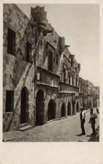 Images Dated 10th August 2016: Street of the Crusader Knights - Rhodes, Greece