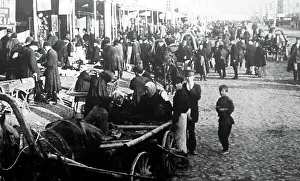 Novgorod Prints: Street Fair, Novgorod, Russia, early 1900s
