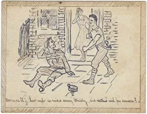 Pugilist Collection: Street Fight by George Ranstead