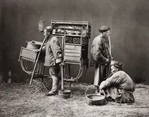 Street food vendor portable stall, China, c. 1880s