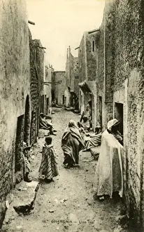 Locals Prints: A street, Ghardaia