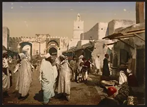 A street, Kairwan, Tunisia