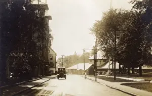 Street in Laconia, New Hampshire, USA