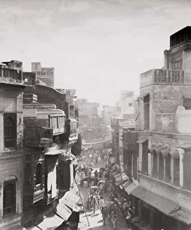 Street in Lahore, India, now Pakistan