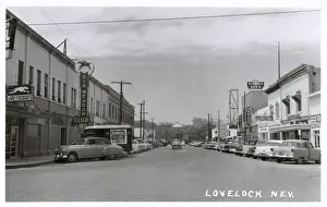 Meadow Prints: Street in Lovelock, Nevada, USA