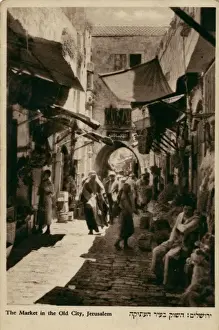 Street market in old city, Jerusalem