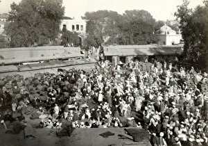 Street market, Peshawar, India