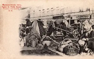 Ukranian Prints: A street market in the Ukraine