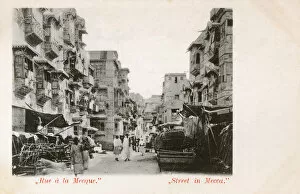 Mecca Collection: Street in Mecca, Saudi Arabia