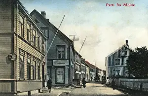 Molde Prints: A street in Molde, Norway