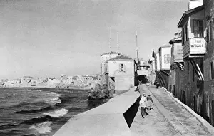 Jaffa Prints: Street near harbour, Jaffa, Western Israel