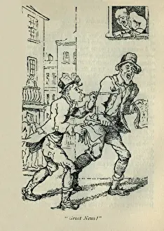 Street news vendor
