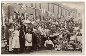 Acland Collection: Street party, Coronation of King George V
